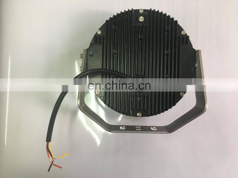 LED6489 7 inch LED Wrok Light WITH YELLOW LENS Aluminum Alloy driving lights yellow light 90w LANTSUN