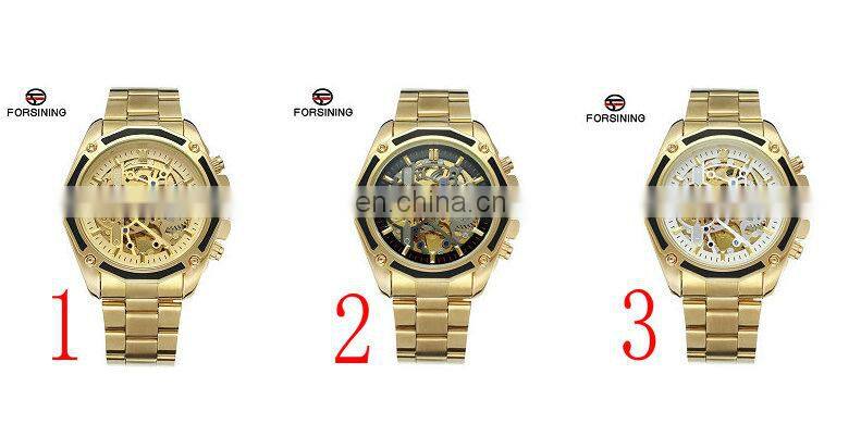 Forsining 1030 China Supplier Automatic Mechanical Watches For Men Watch Band Stainless Steel