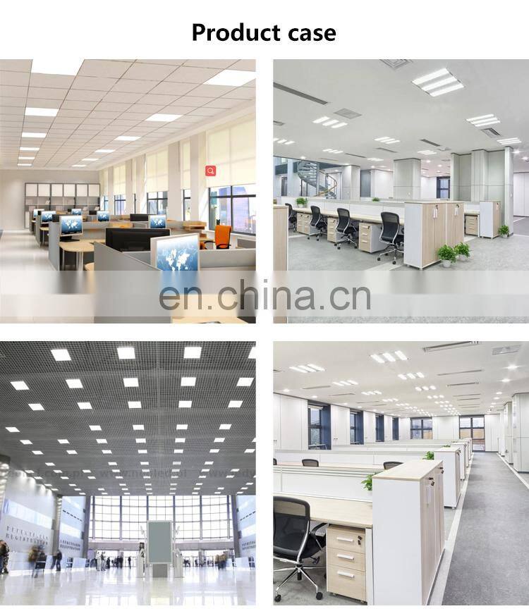 Commercial Eye Protection Square Dimmable Indoor Home School Hospital 15W 40W 60W LED Panel Lamp