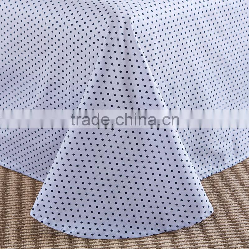 Warm and confortable design red and white stripe home textile bedding set from China supplier