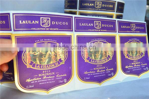 Custom permanent printing labels