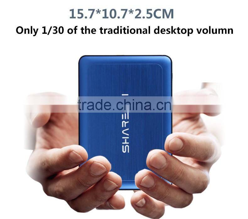 2016 new product mini pc station Z3735F Quad core Sharevdi k600