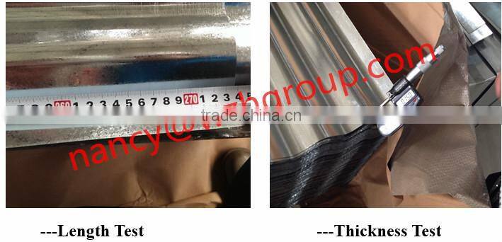 Galvalume steel sheet, AZ150g/m2 Regualr Spangle Full Hard Galvalume Corrugated Sheet