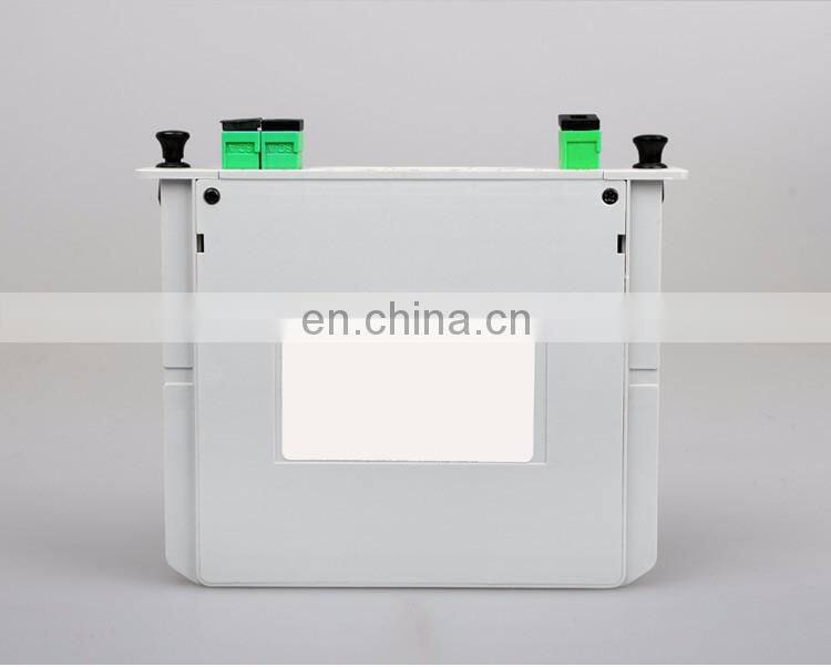 1*2 Way SC APC Card Plug-in Type GPON Passive Optical Splitter Coupler
