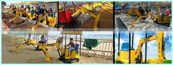 Toy excavator for kids, kids rides excavator