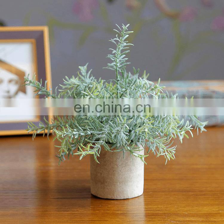 High Quality 25cm Simulation Green Plant Desktop Decoration Bonsai Wedding Decoration Artificial Plant
