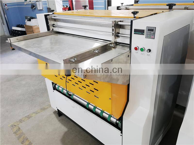 BG1200 hand feed rigid gift plywood paper board box grayboard v notch groove slotting Machine equipment