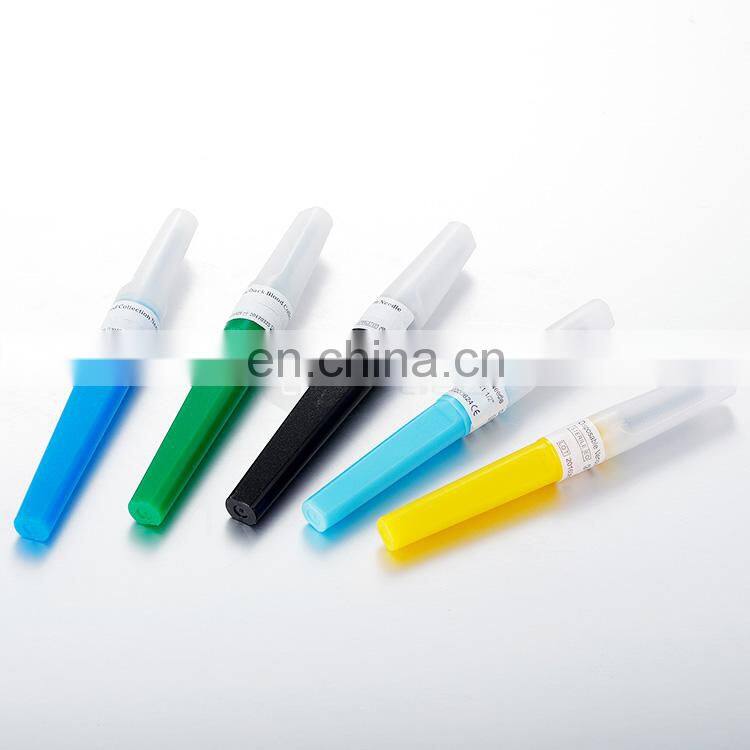 Safety blood collection multi-sample needle