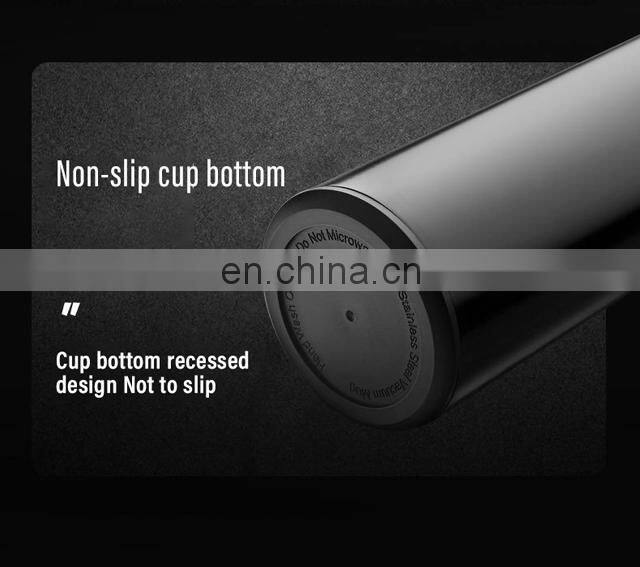 LED Smart Temperature Sublimation Tumbler LED Temperature Display Stainless Steel Vacuum Flasks & Thermoses Round 1 Pcs 5pcs