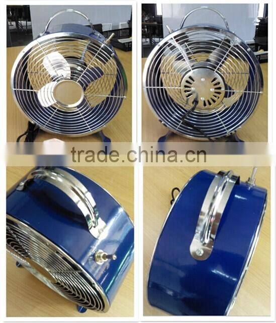 Small powerful decorative table fan