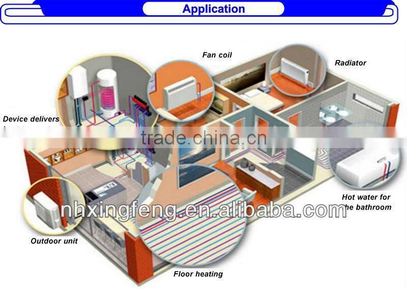 52kw Split EVI heat pump with CE certificate