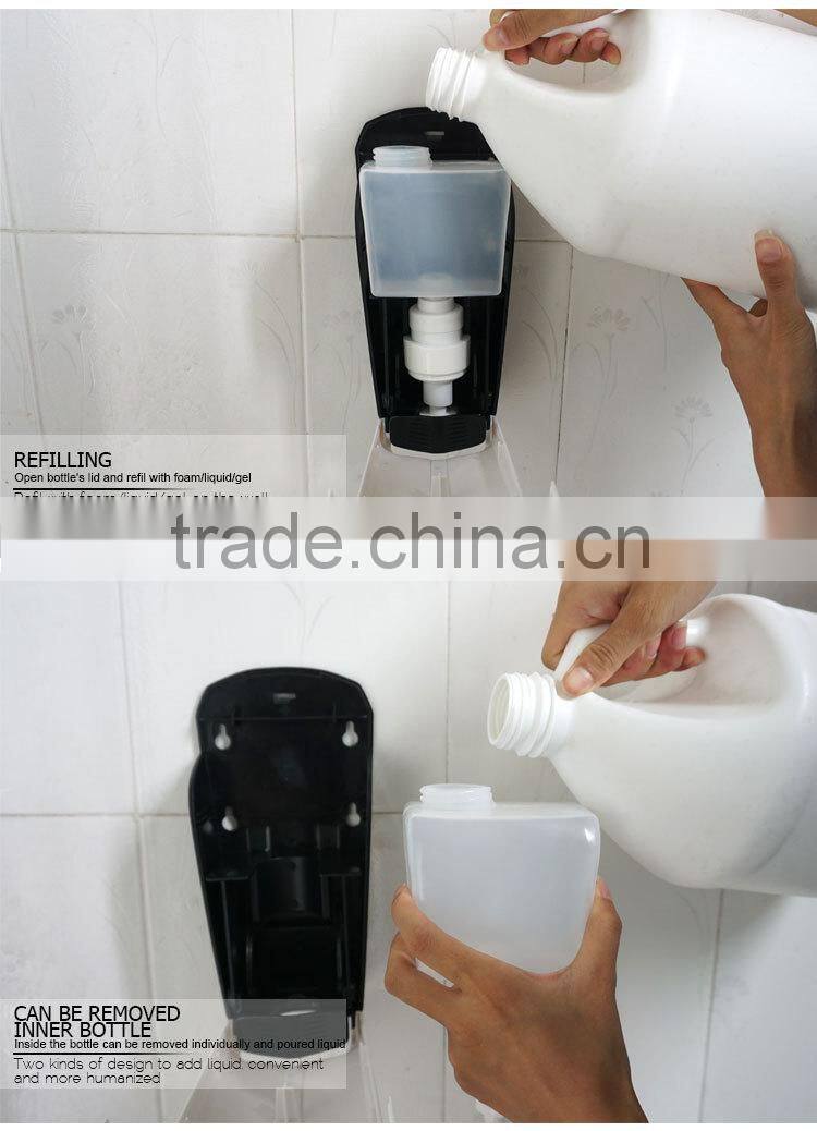 Hanging hospital manual 500mL disinfectant dispenser / refillable mist spraying hands wash machine YK2580-A