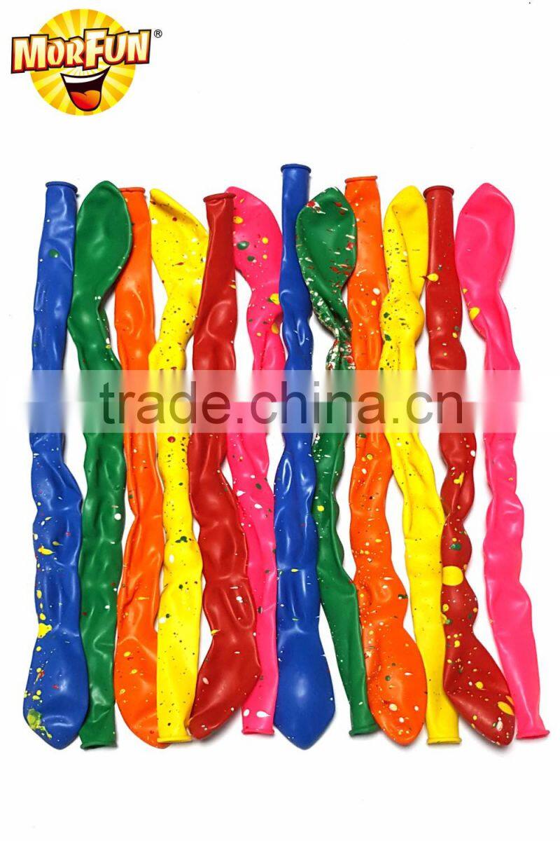 Hot Sale Cheap Spiral Balloons/Colorful Screw Ball Latex Balloon