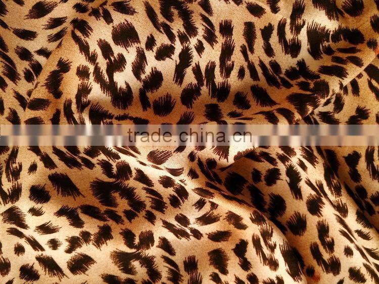 leopard print fabric for garment,dress
