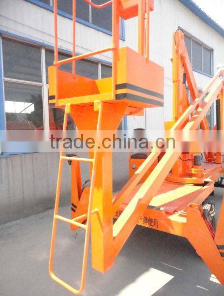 hydraulic trailer boom lifts