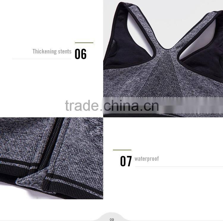 Low Price custom sport bra elastic band, free sportswear