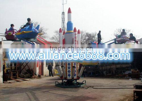 popular plane kiddie park equipment ride plane