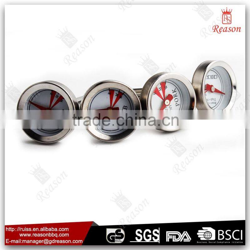 Professional Supplier 4 Piece of Set Food Thermometer BBQ Accessories