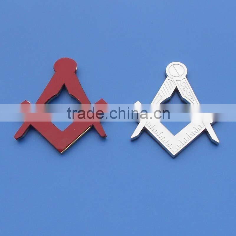 chrome car emblems motor brand name plate