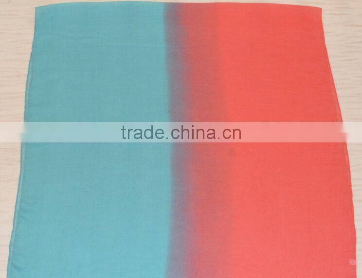 Wholesale Oversized Two-tone Viscose Muslim Arab Head Scarf