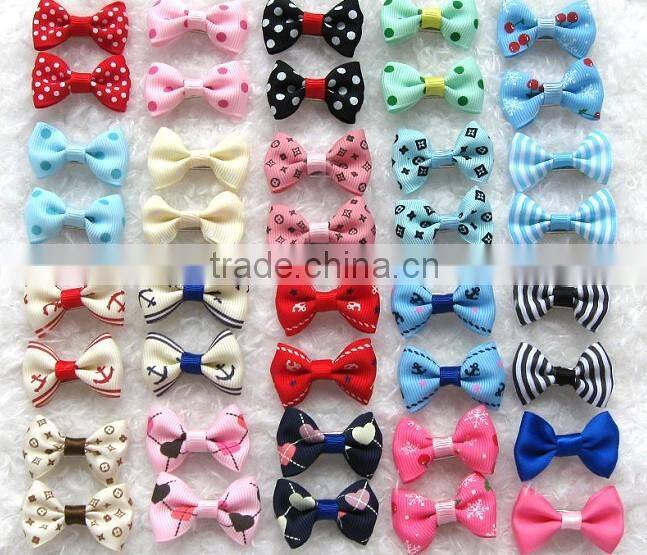 Pet Products Dog Grooming Bows Dog Hair Accessories Pet Hair Tie