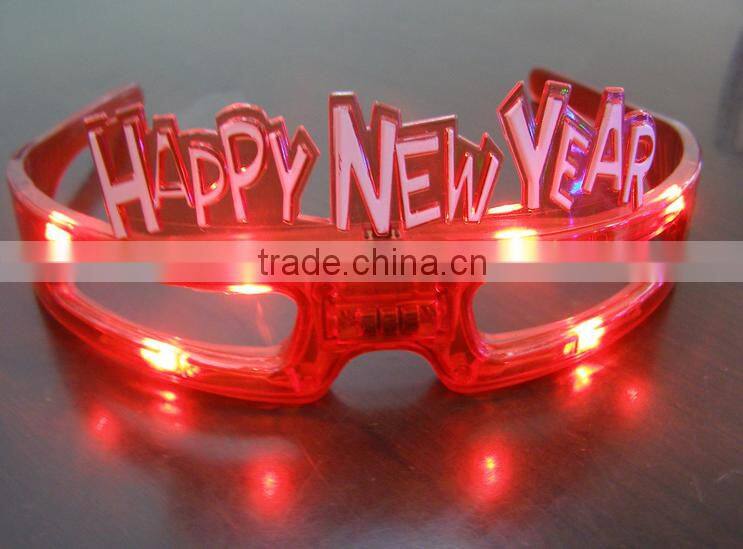 New Led Flashing Birthday Eye Glasses Light Up Party Supplies Toys Kids Adults Bar Club Disco Holiday Decorations