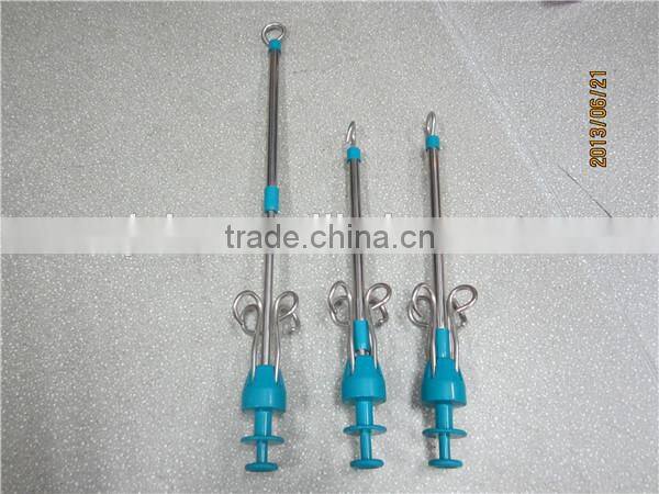 Hospital Medical Infusion Support Transfusion IV Pole Stand for Bed