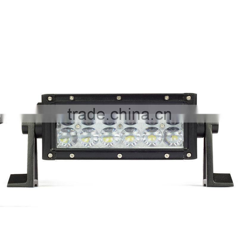 auto aluminum housing led driving light bar 36w 7.5 inch with 4d lens