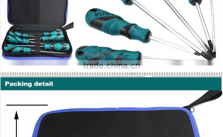 LAOA 6pcs High quality Multifunction Low Price Philips Screwdriver
