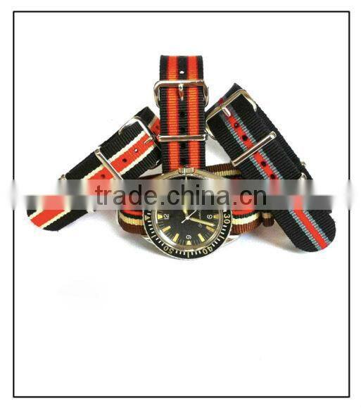 Cheap one piece nylon band watch