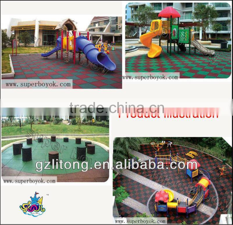 50*50*1.5 CM Outdoor Rubber Tiles Jun6i