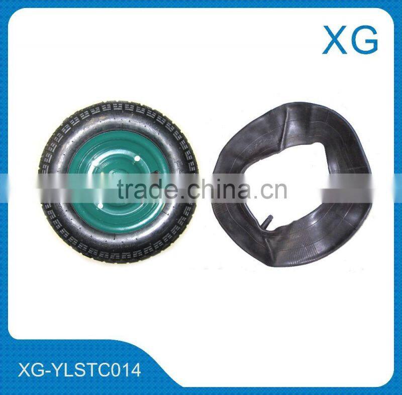 Heavy duty building wheelbarrows with wheel/inner tube wheel