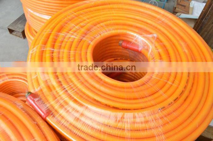 Braided PVC air hose in factory price and high quality