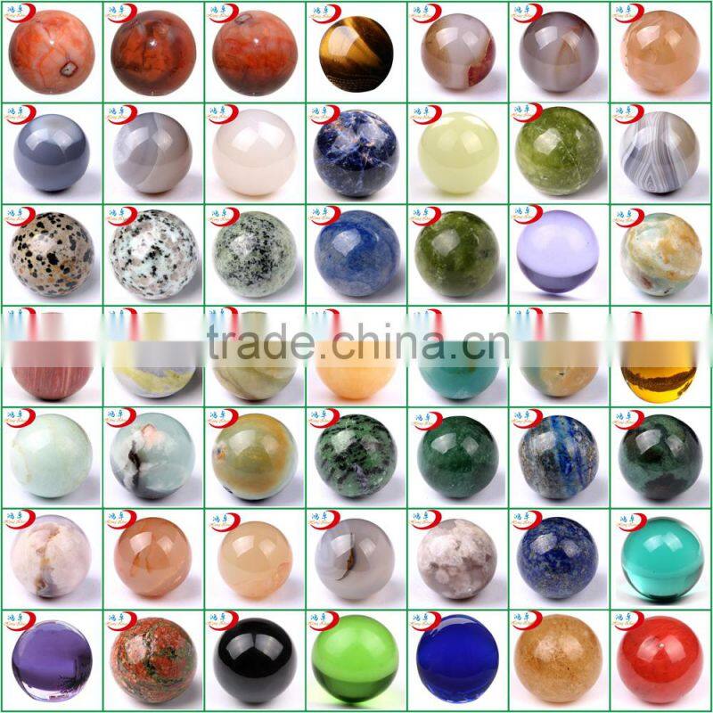 30mm High Polished Gemstone Semi Precious Fengshui Spheres