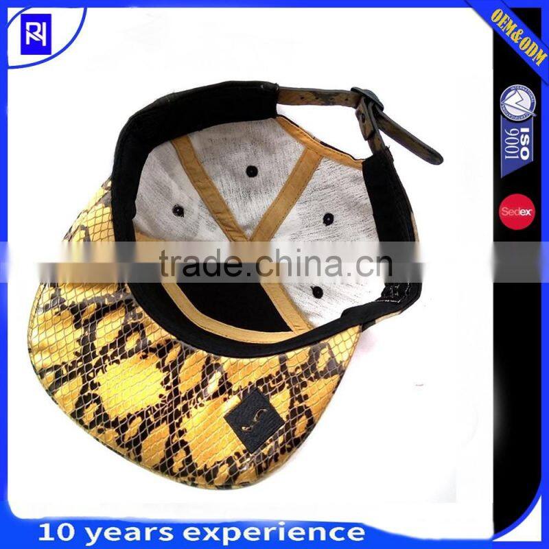High quality custom New style blank snapback Cap blank camo baseball hats