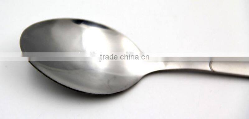 China 6pcs stainless steel dessert spoon & cutlery set