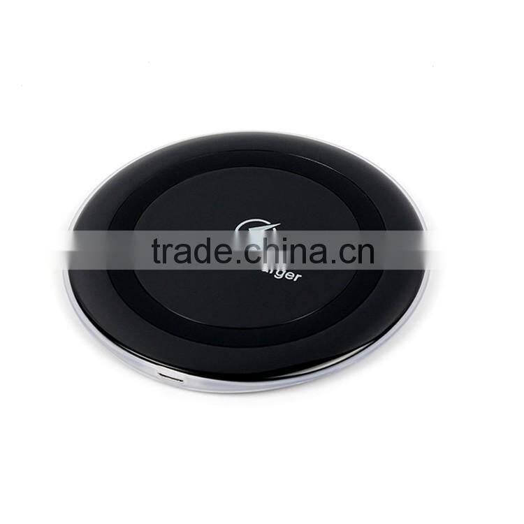 Factory supply electric universal mobile phone qi universal wireless charger for iphone 7