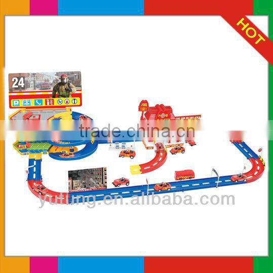 Pull back police car game/car toys