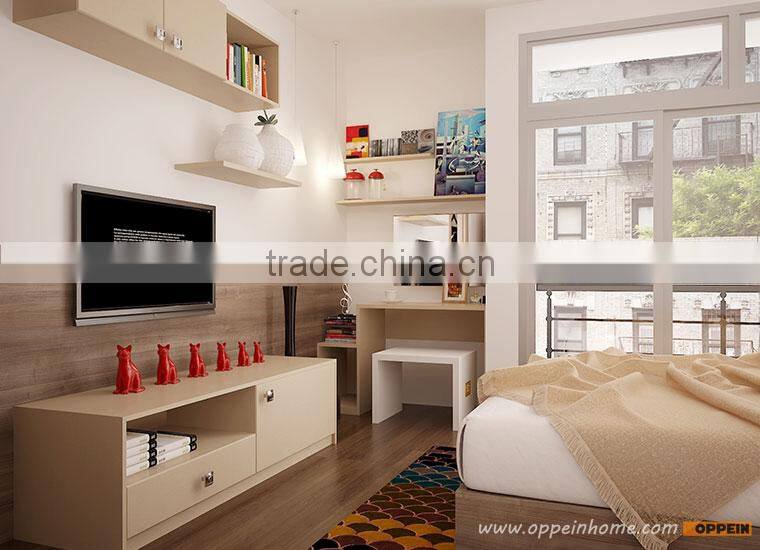 2015 Melamine Finish Modern Wooden Home Furniture Design