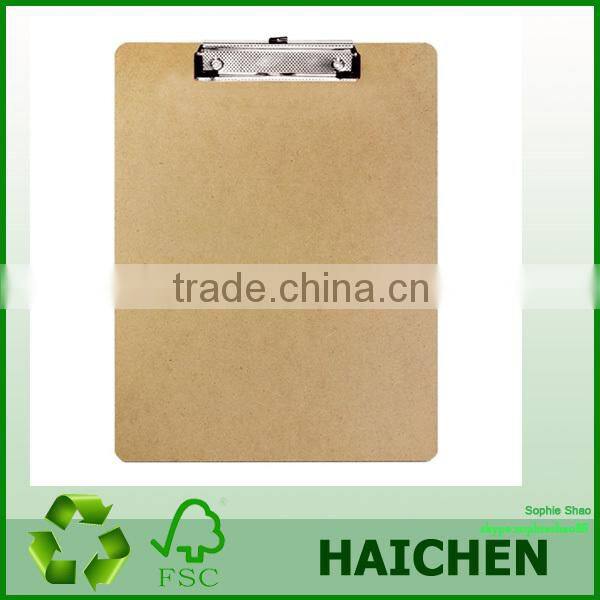 wooden clipboard for hospital restaurants and office