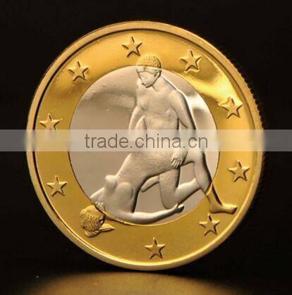 Collectible converse all star engraving gold silver Russian coin