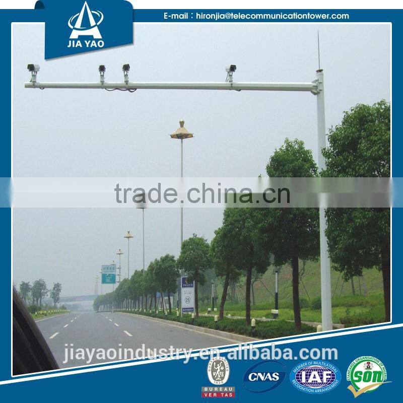 China hot dipped informative traffic signs gantry