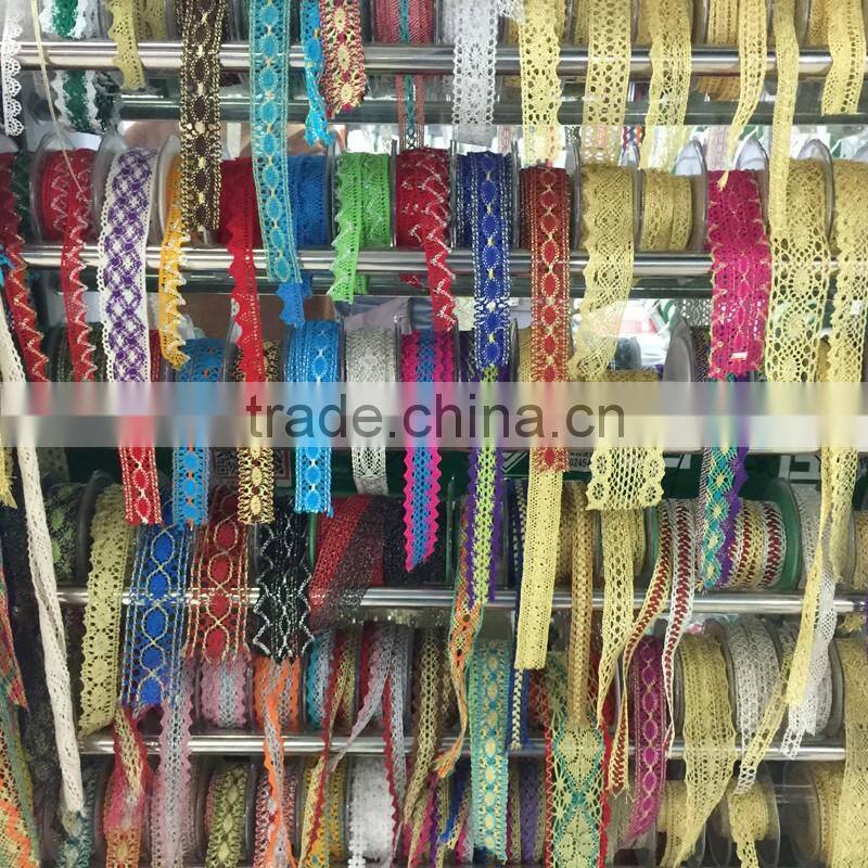 white cotton lace trim