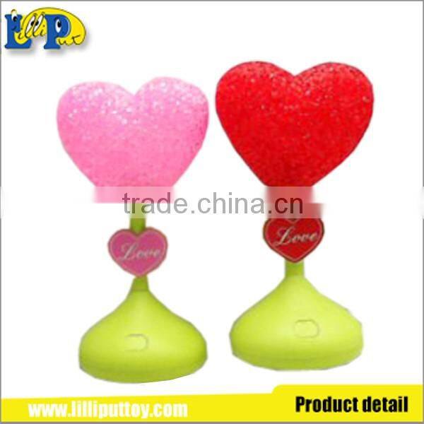Heart shape LED fashionable night-light with color box