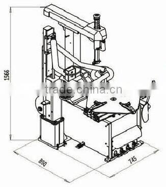 Automatic cheap tire changer with high quality for sale