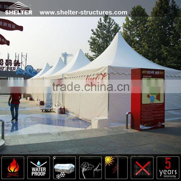 Outdoor aluminum pagoda tent for yard / garden
