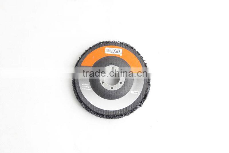 painted & rust strippers with carbide nylon materials, diameter 115 mm or 4 1/2"