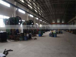 Metal rack fastener for round tube