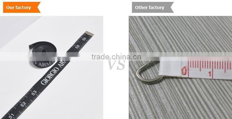 150cm 60inch Printable Logo PVC Coated Fiber Glass Tape as A Promotion Gift