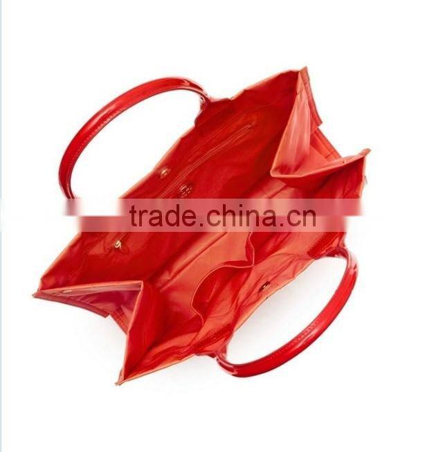 New Zealand lady shopping bag tote women bags dark red